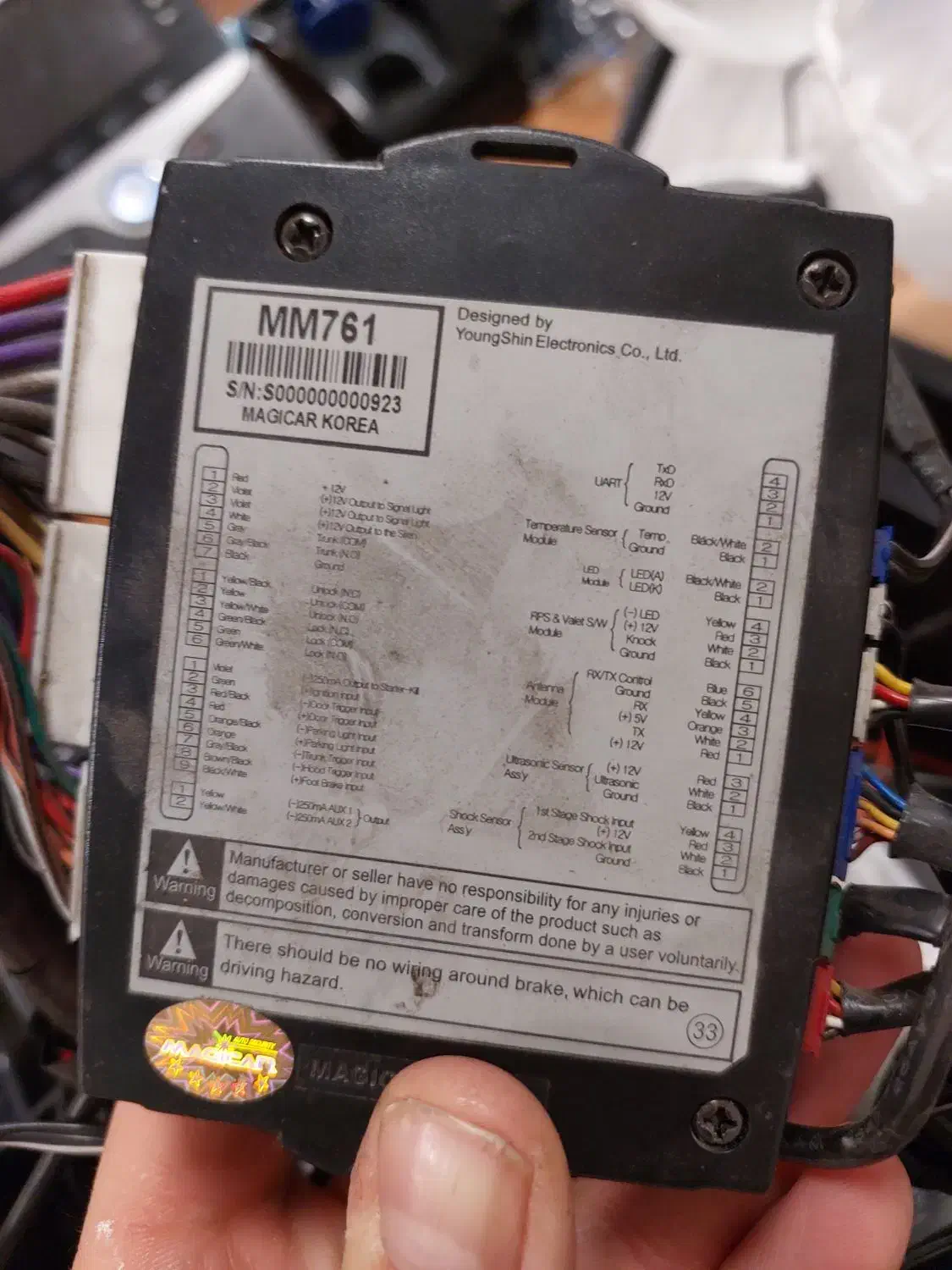 دزدگیر مجیکار کره ای اصل|قطعات یدکی و لوازم جانبی|تهران, سردارجنگل|دیوار