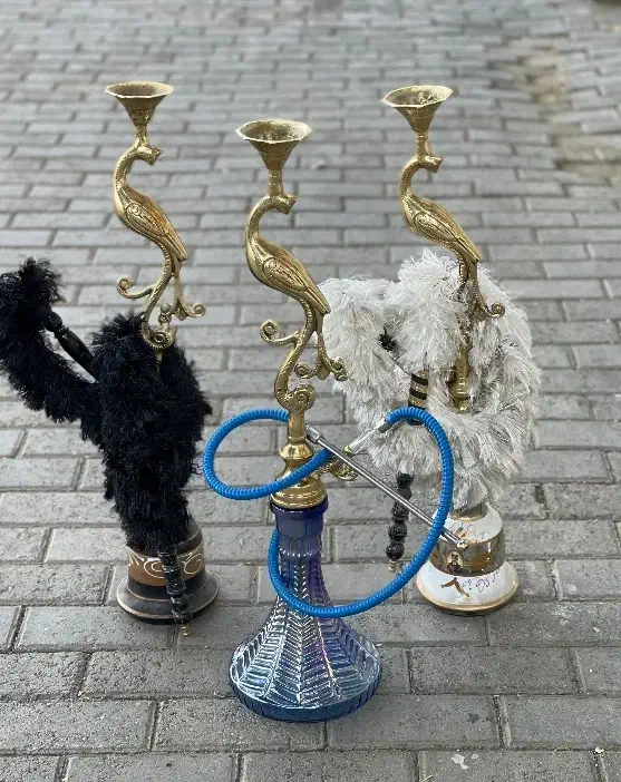 قلیان طرح طاوس برنز|کلکسیون و سرگرمی|همدان, |دیوار