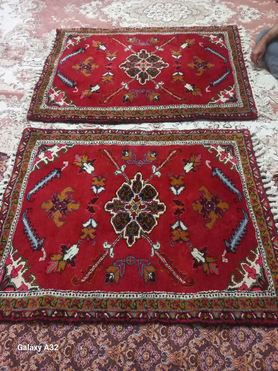 جفت فرش ۱متردر۱/۵متر|فرش|سراب, |دیوار