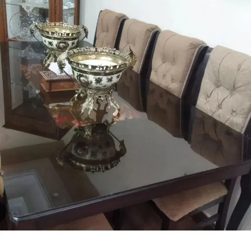 یک عدد شیشه میز ناهار خوری|میز و صندلی غذاخوری|تهران, مجیدیه|دیوار