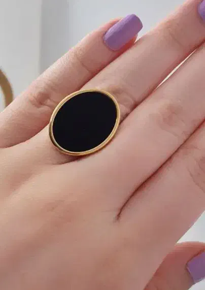 انگشتر عقیق از ۱/۵ گرم طلا|جواهرات|اراک, |دیوار