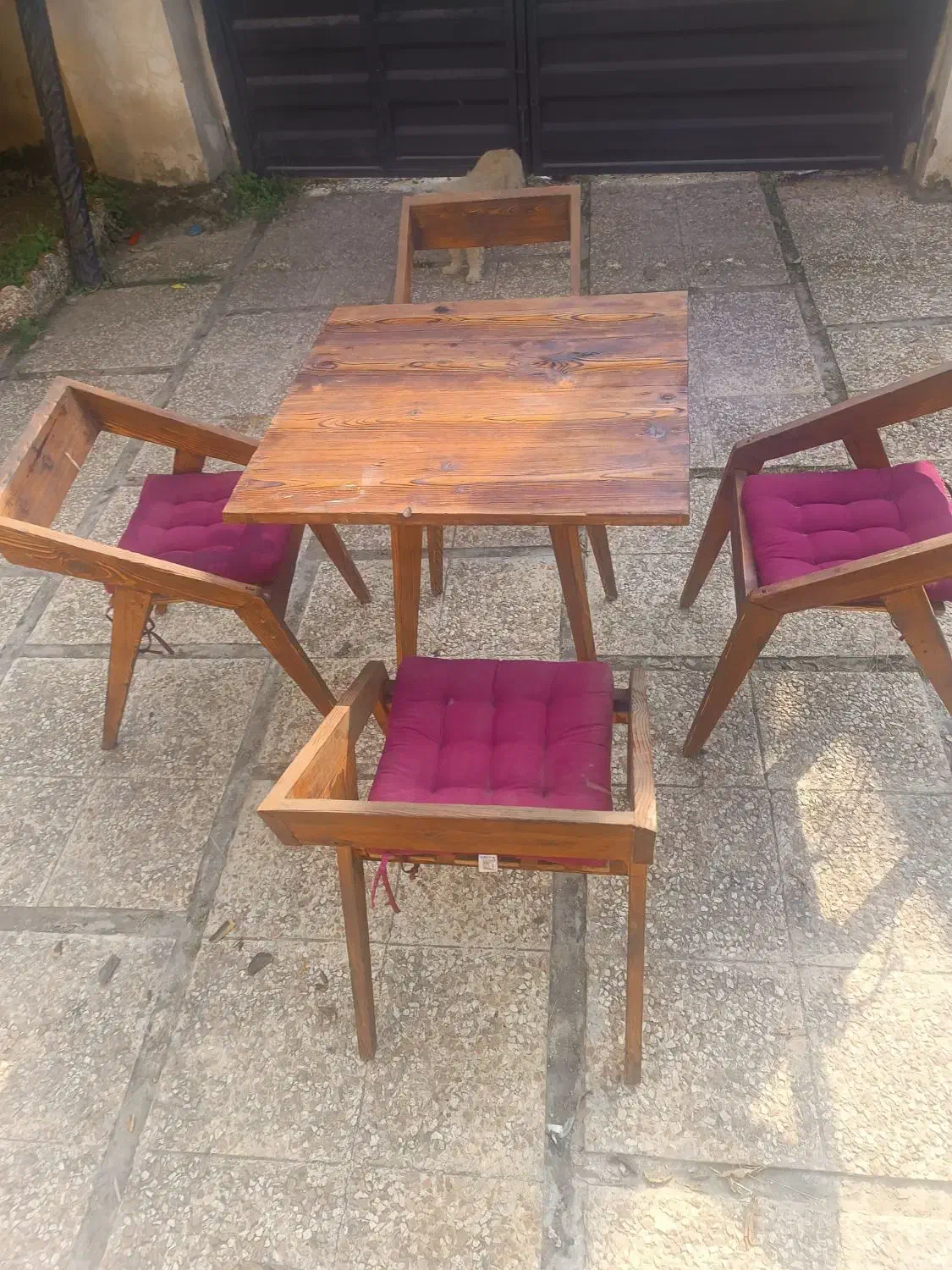 میز ناهار خوری 4نفره نراد کاملا نو بهمراه نشیمن|میز و صندلی غذاخوری|تنکابن, |دیوار