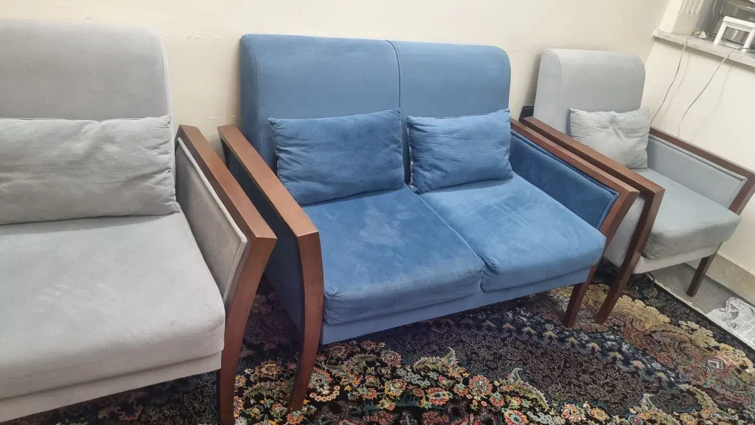 مبل ۷ نفره سالم|مبلمان خانگی و میز عسلی|تهران, گرگان|دیوار