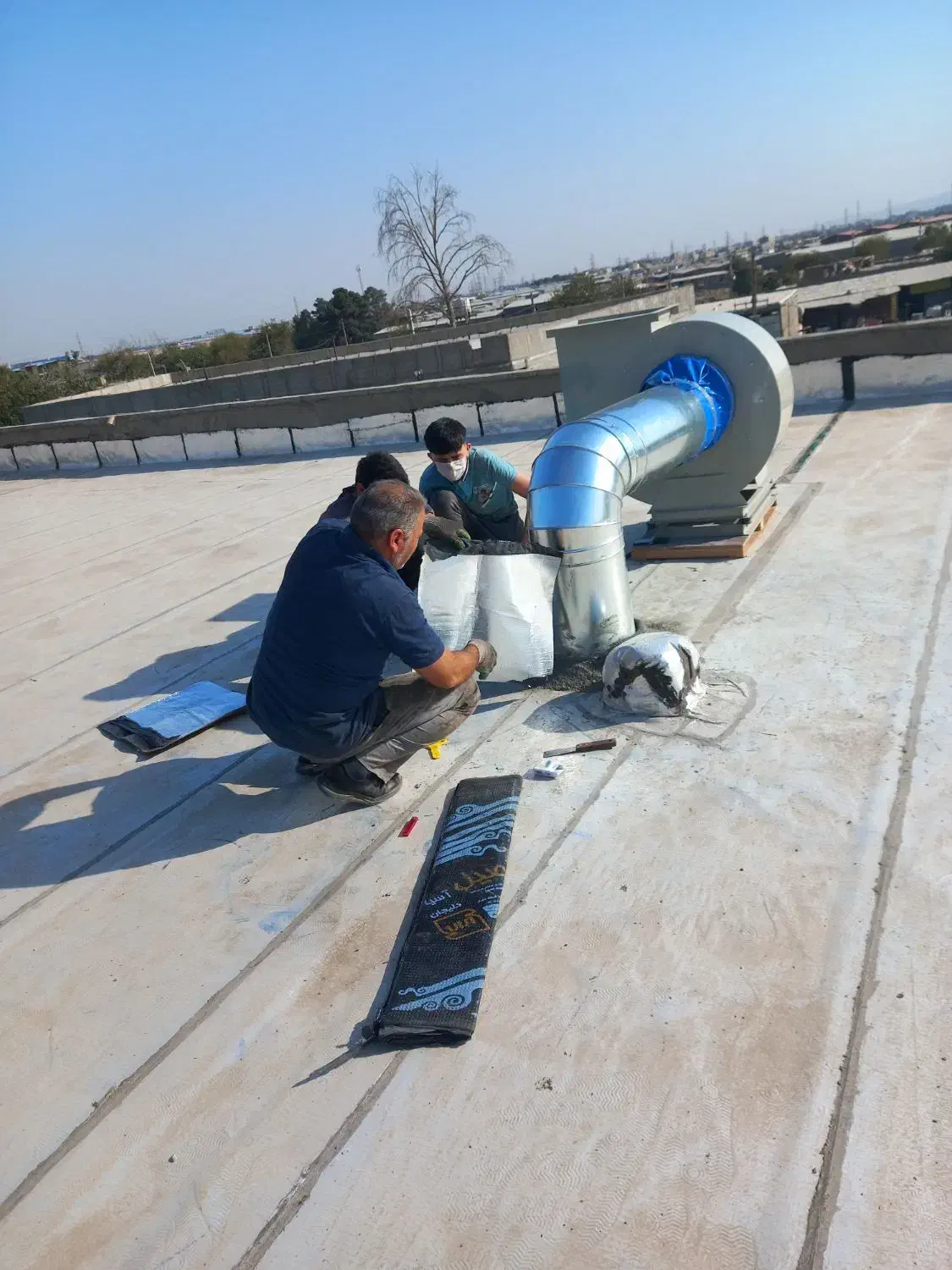 سانترفیوژ  صنعتی هواکش رستوران|ماشین‌آلات صنعتی|گرمدره, |دیوار