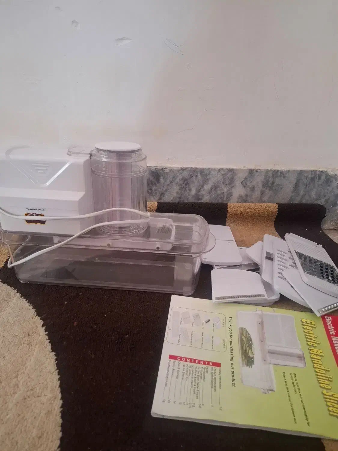 رنده برقی|خردکن، آسیاب، غذاساز|شازند, |دیوار