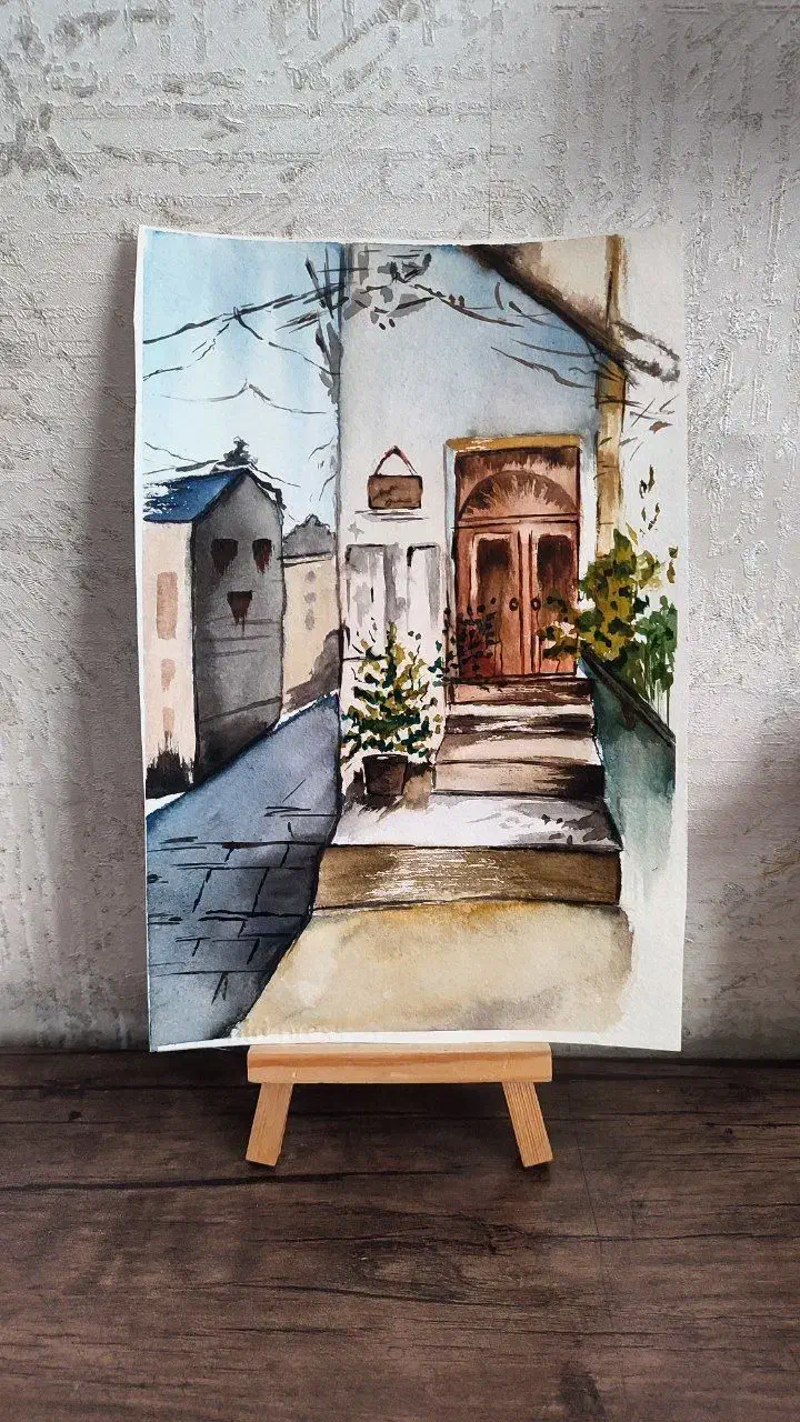 تابلو نقاشی طبیعت|تابلو، نقاشی، عکس|قم, انسجام|دیوار