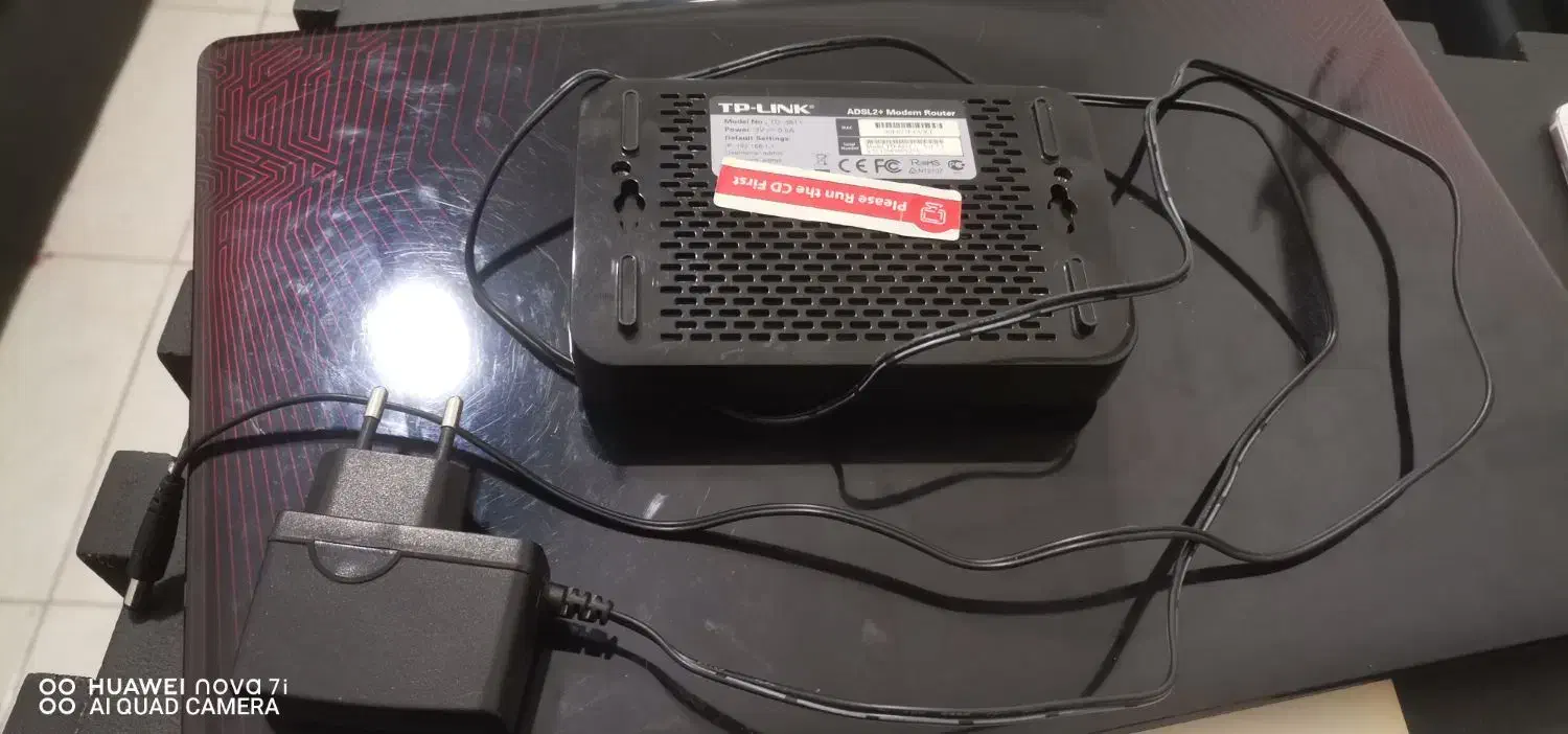 مودم سالم سیم دار tp link در حد نو|مودم و تجهیزات شبکه|گنبد کاووس, |دیوار