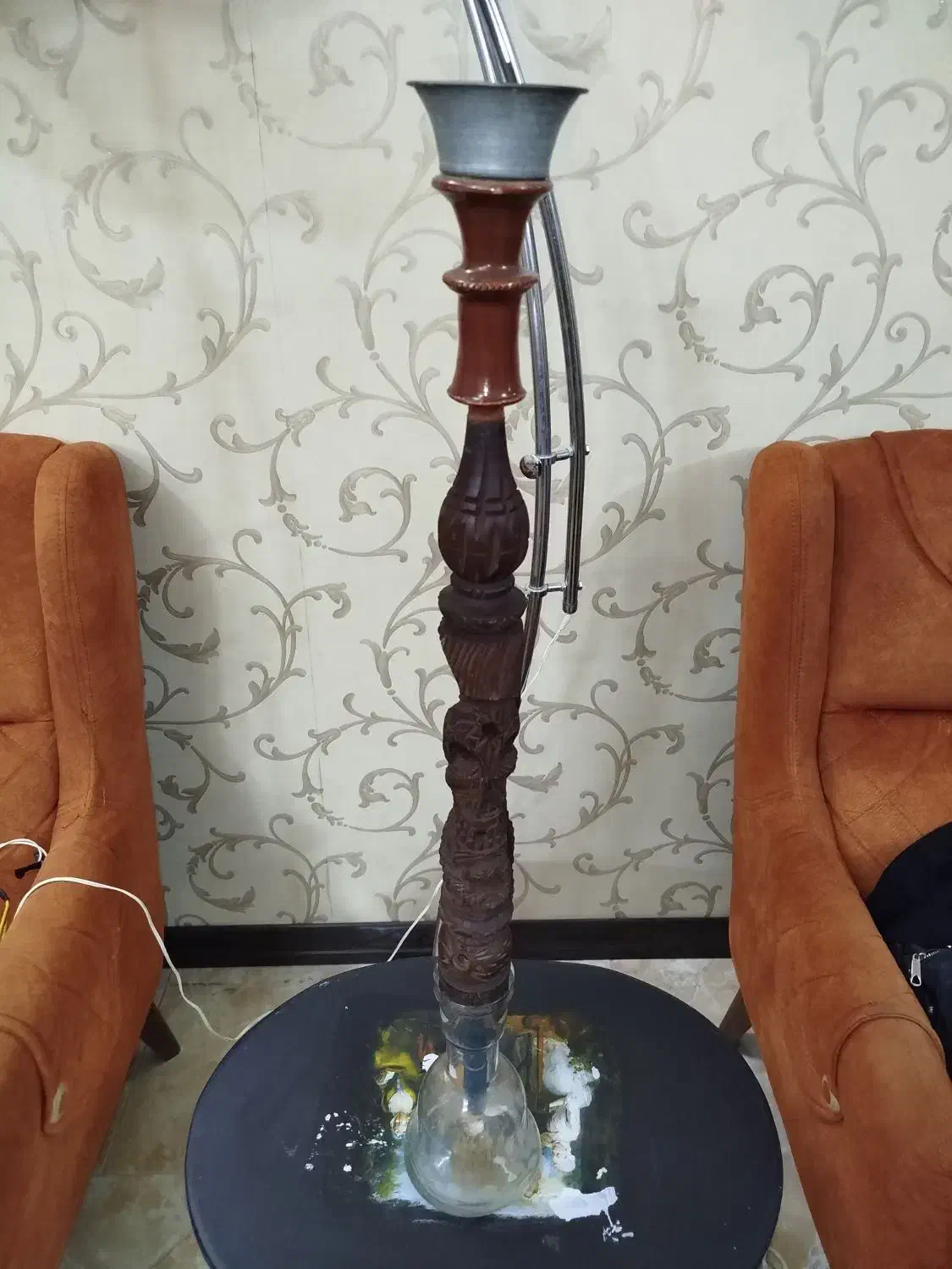 قلیون میوه ای چوب گردو|کلکسیون و سرگرمی|مشهد, شهرک امام هادی (شهرک غرب)|دیوار