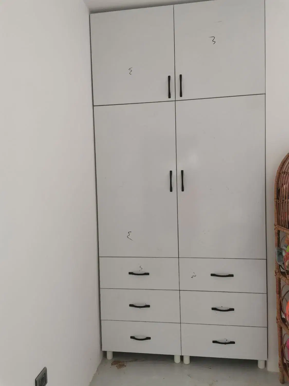 مصنوعات چوبی و ام دی اف|جاکفشی، کمد، دراور|قم, اسمعیل آباد|دیوار