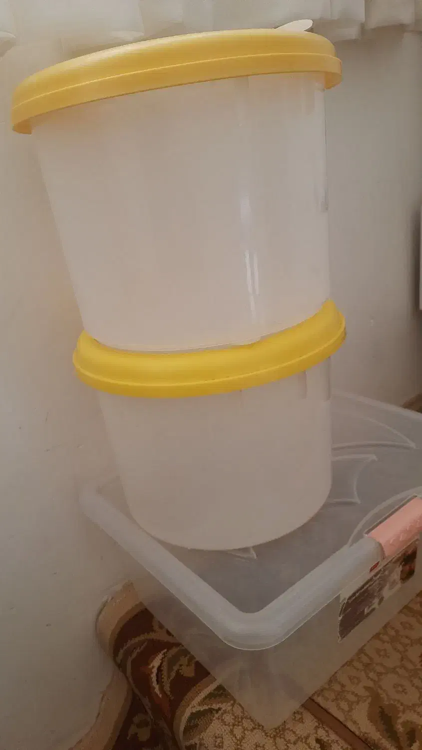 سطل پلاستیکی|ظروف نگهدارنده، پلاستیکی، یک‌بارمصرف|سقز, |دیوار