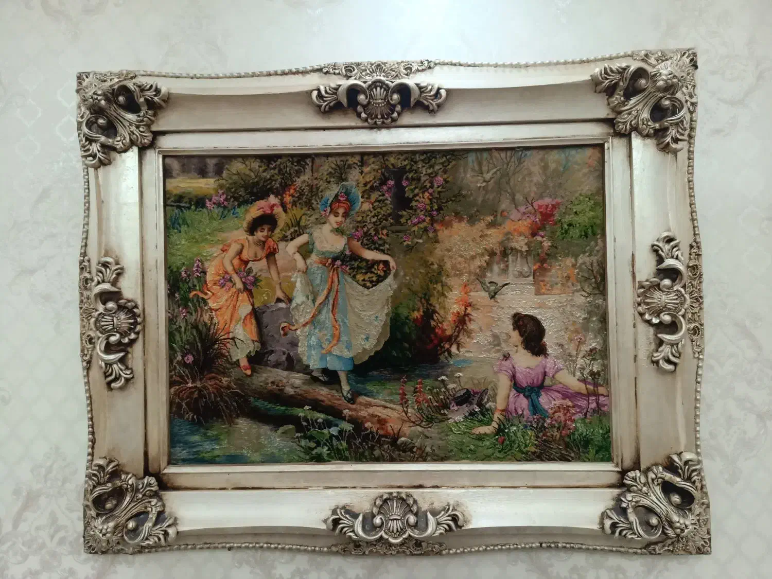 تابلو فرش دست بافت|تابلو فرش|اسلام‌شهر, شهرک واوان|دیوار