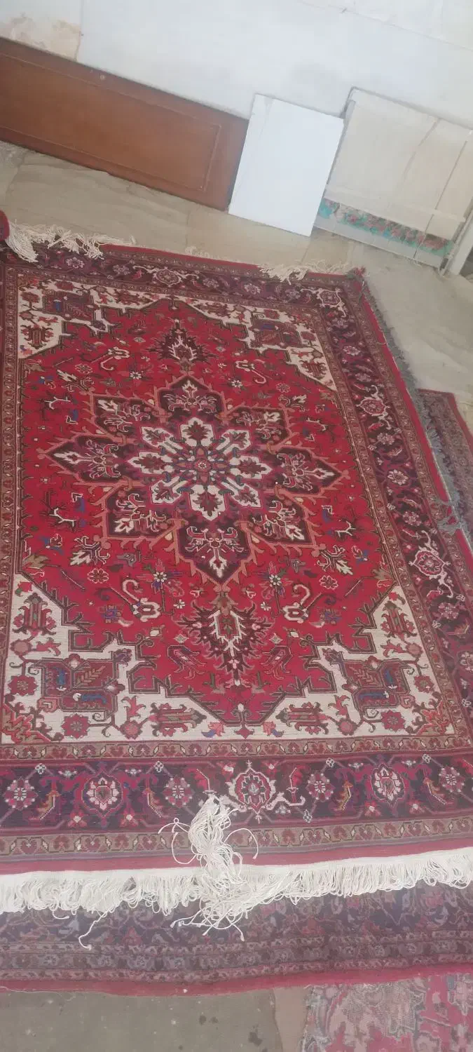 فرش دست باف ۶ متری یک تخته|فرش|اسکو, |دیوار