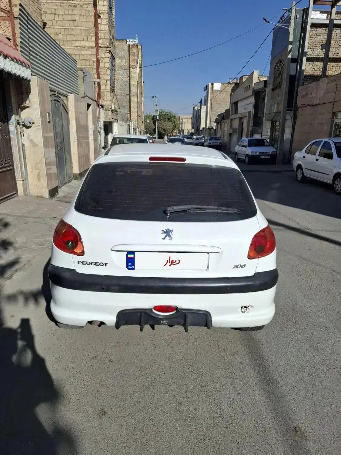 206 مدل ۹۵|خودرو سواری و وانت|مشهد, هنرور|دیوار