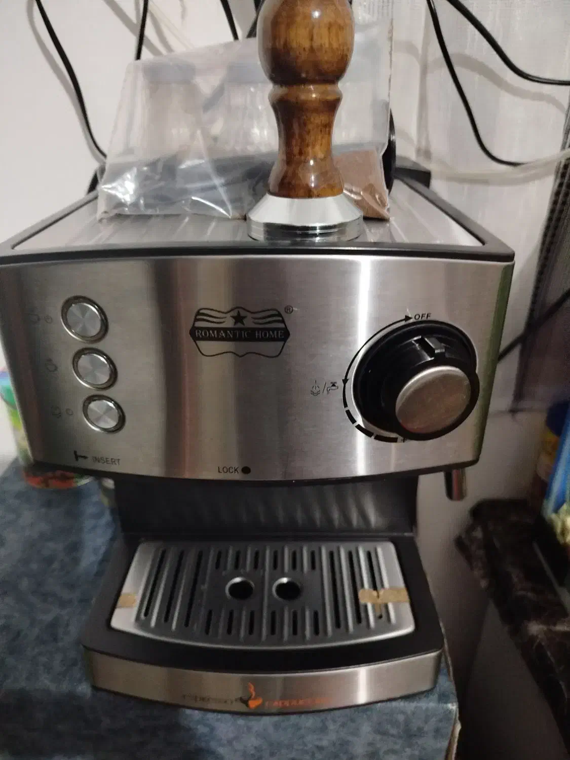 قهوه ساز برقی خانگی درحدنو|سماور، چای‌ساز، قهوه‌ساز|املش, |دیوار