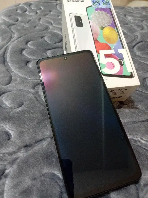 A51 سامسونگ اکبند بدونه گوچکترین خش ۱۲۸|موبایل|ماهدشت, |دیوار