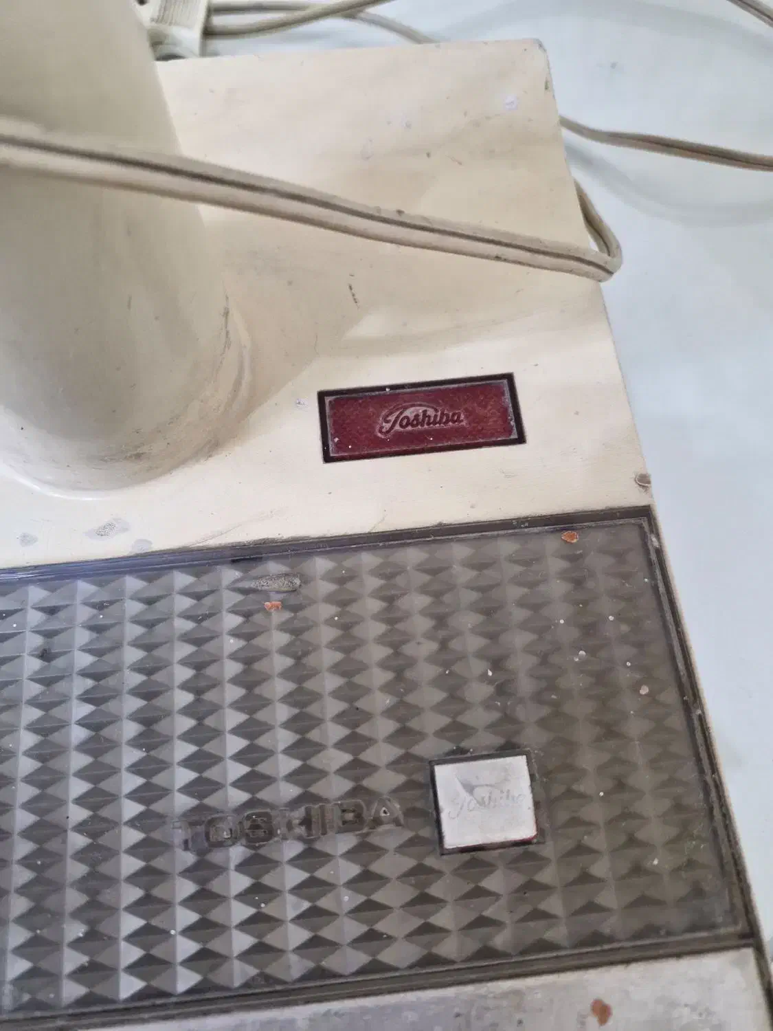 پنکه قدیمی توشیبا Toshiba|پنکه و تصفیه‌کنندهٔ هوا|ری, دیلمان|دیوار