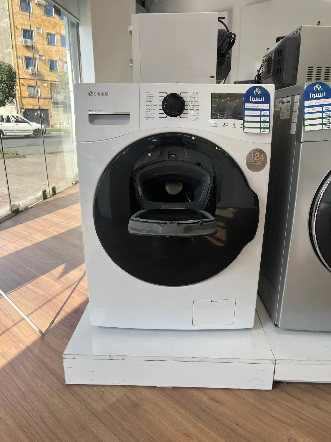 فروش ویژه لباسشویی اسنوا|ماشین لباسشویی و خشک‌کن لباس|رشت, جهاد|دیوار