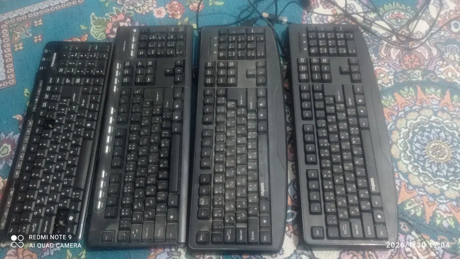 چهارتا کیبورد|قطعات و لوازم جانبی رایانه|بندر ماهشهر, |دیوار