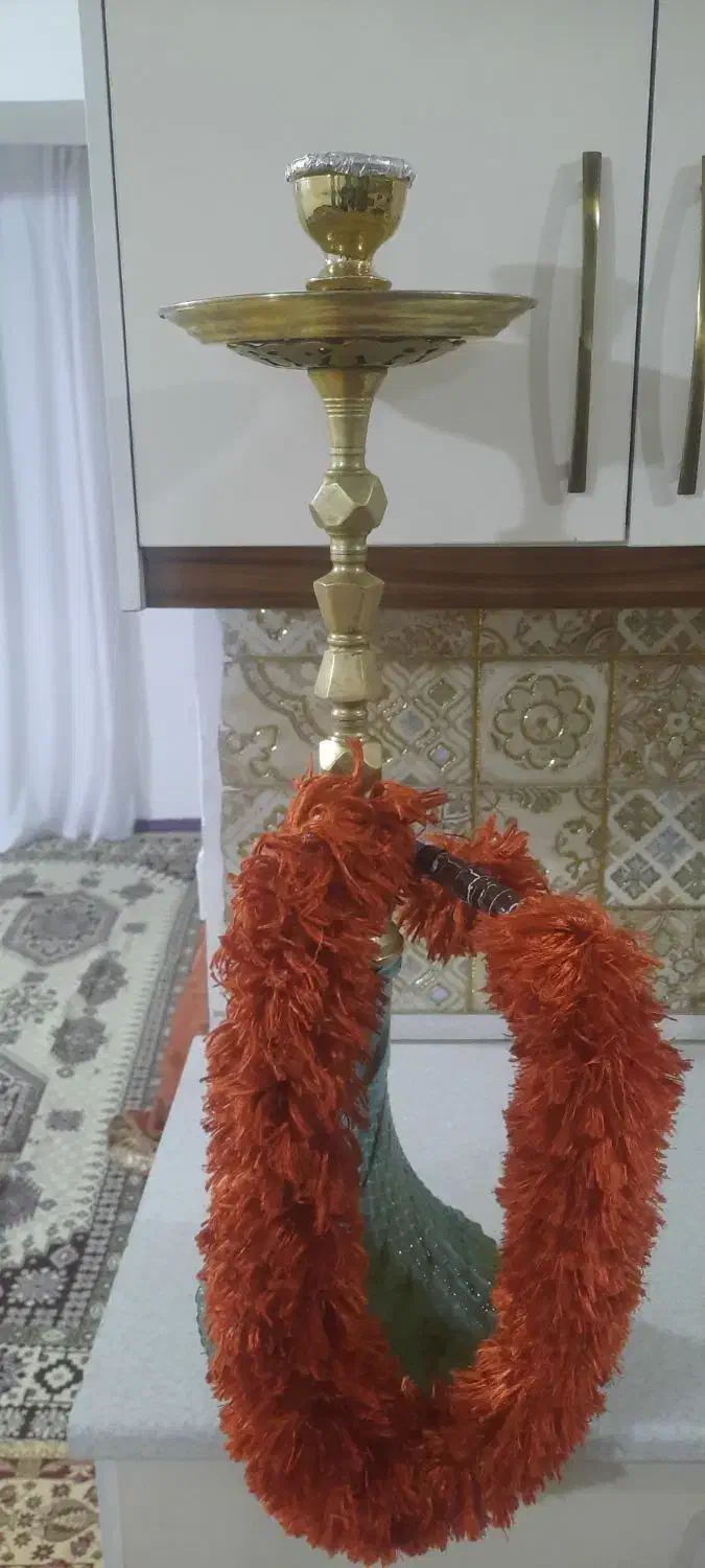 قلیان برنز|صنایع دستی و سایر لوازم تزئینی|تبریز, |دیوار