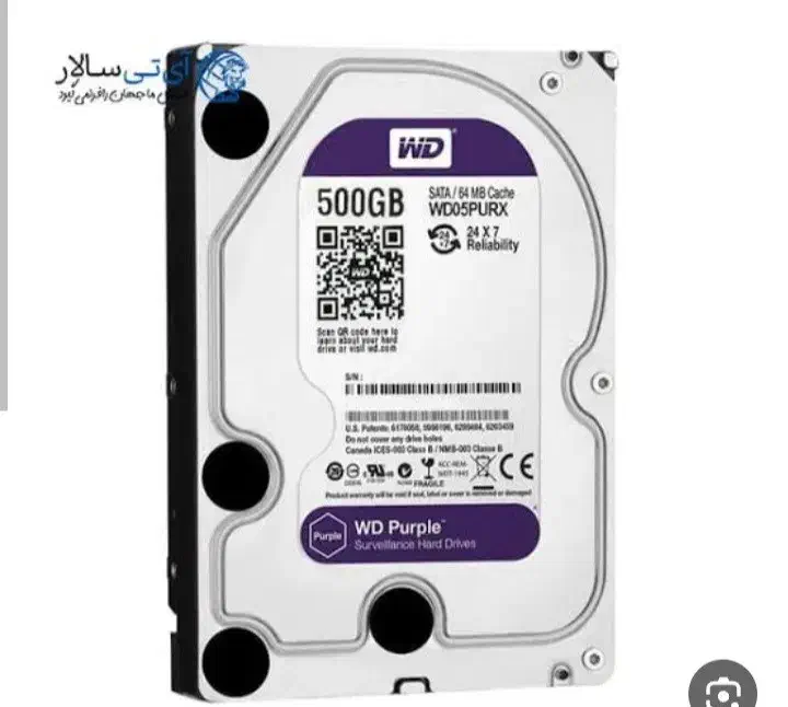 هارد 500 بنفش اصلی|قطعات و لوازم جانبی رایانه|ابهر, |دیوار