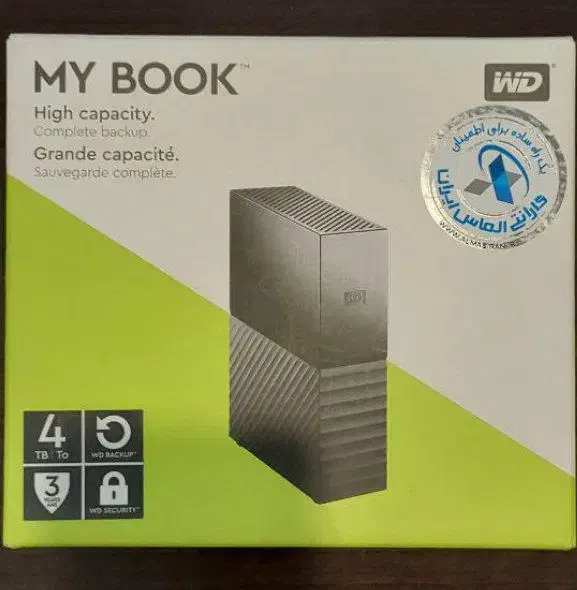 هارد مای بوک وسترن دیجیتال ۴ ترا بایت|قطعات و لوازم جانبی رایانه|تهران, باشگاه نفت|دیوار