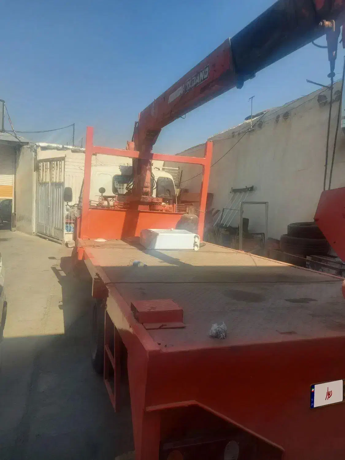 فوتون ۶ تن جرثقیل|خودرو سنگین|بروجن, |دیوار