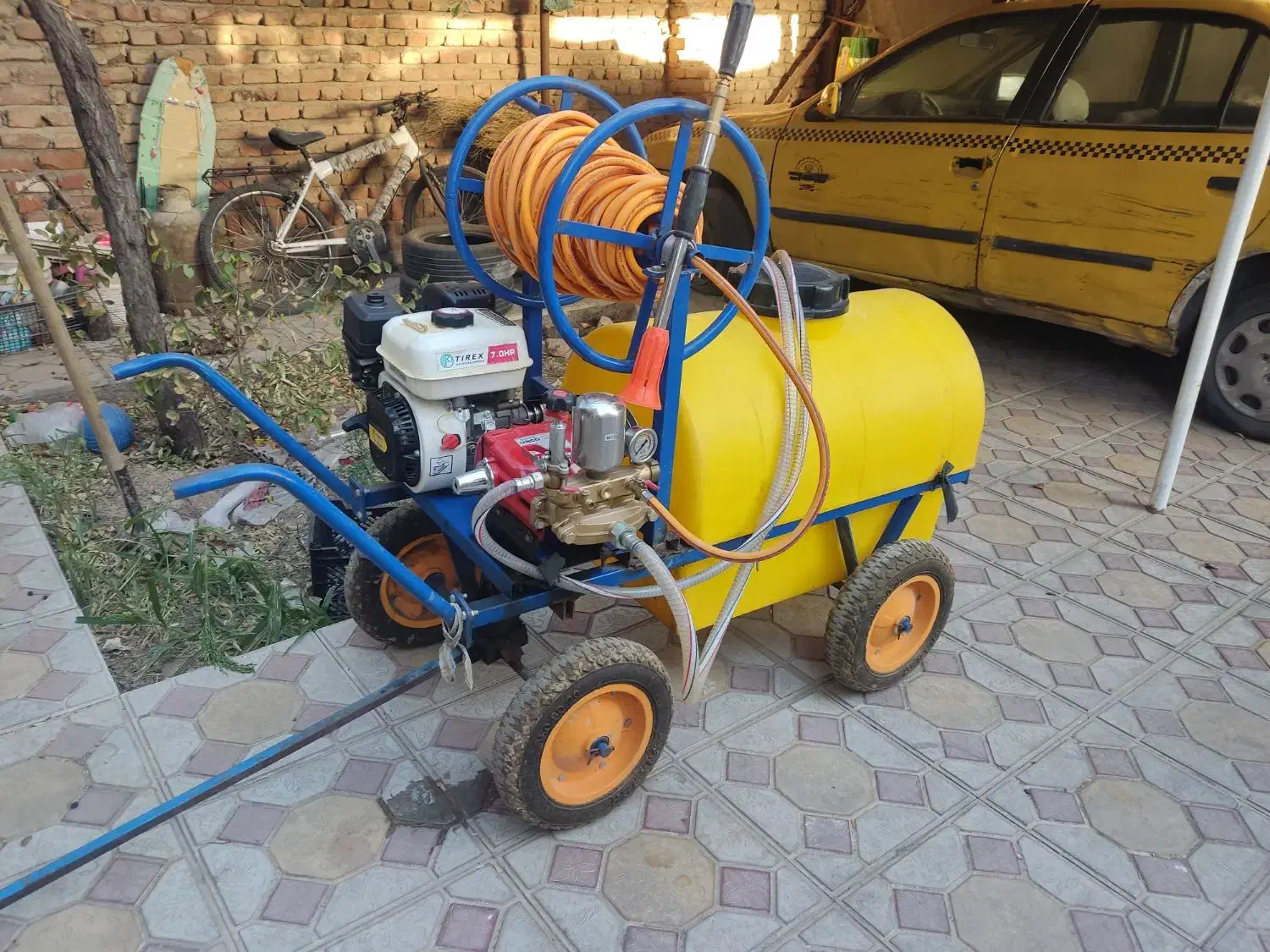 موتور سم‌پاش ۲۰۰ لیتری|ابزارآلات|عجب شیر, |دیوار