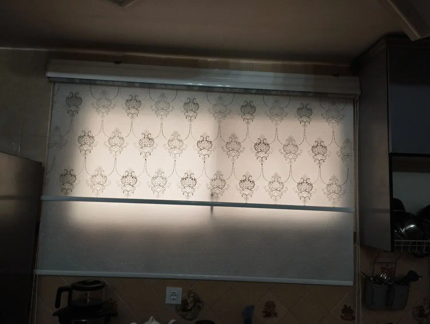 پرده زبرا دو مکانیزمه نونو تازه نصب کردم|پرده، رانر، رومیزی|آمل, |دیوار