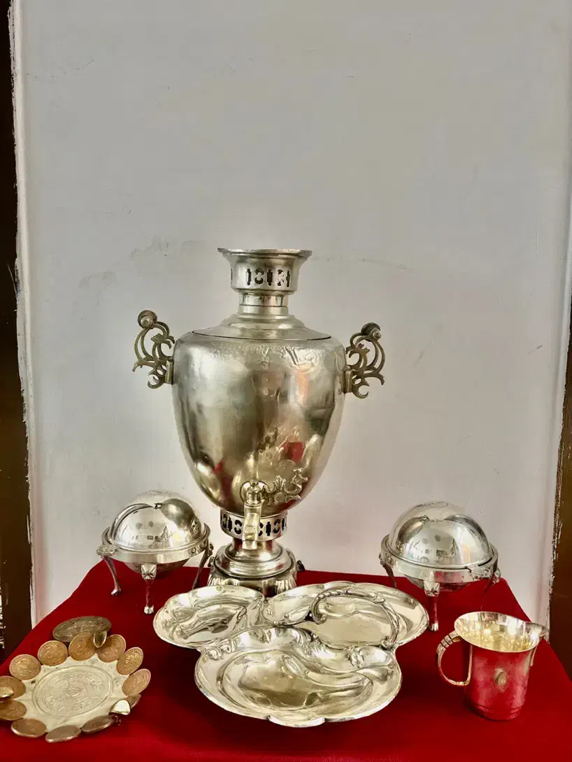 سماور ذغالی ورشو|سماور، چای‌ساز، قهوه‌ساز|سنندج, |دیوار