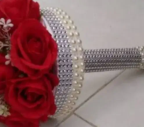 دسته گل عروس و برا کادویی|گل مصنوعی|ارومیه, |دیوار