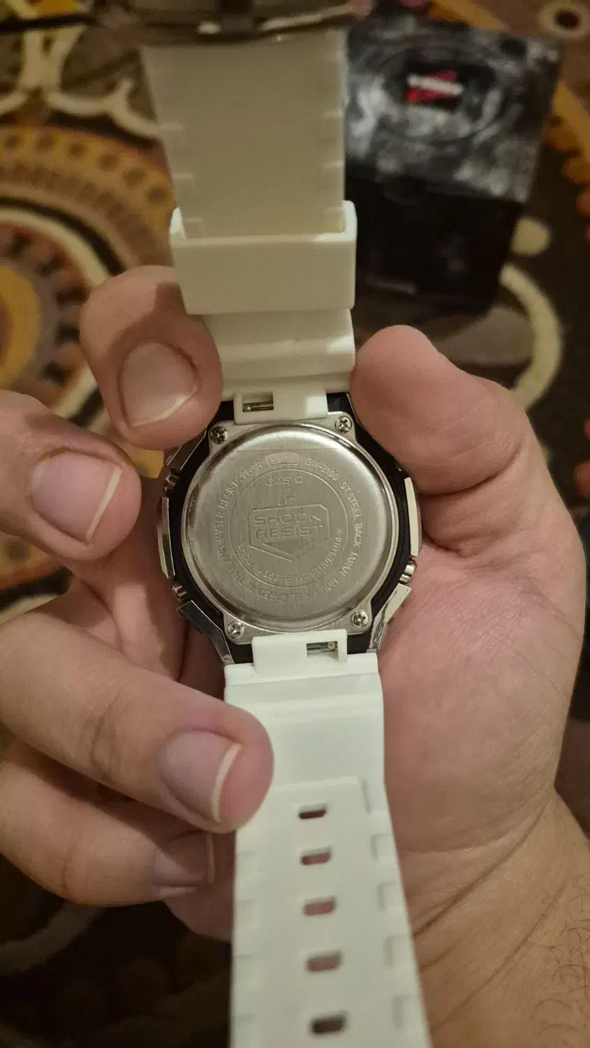 ساعت جی شاک مدل GM-2100ws-7ADR|ساعت|رباط‌کریم, رباط‌کریم|دیوار