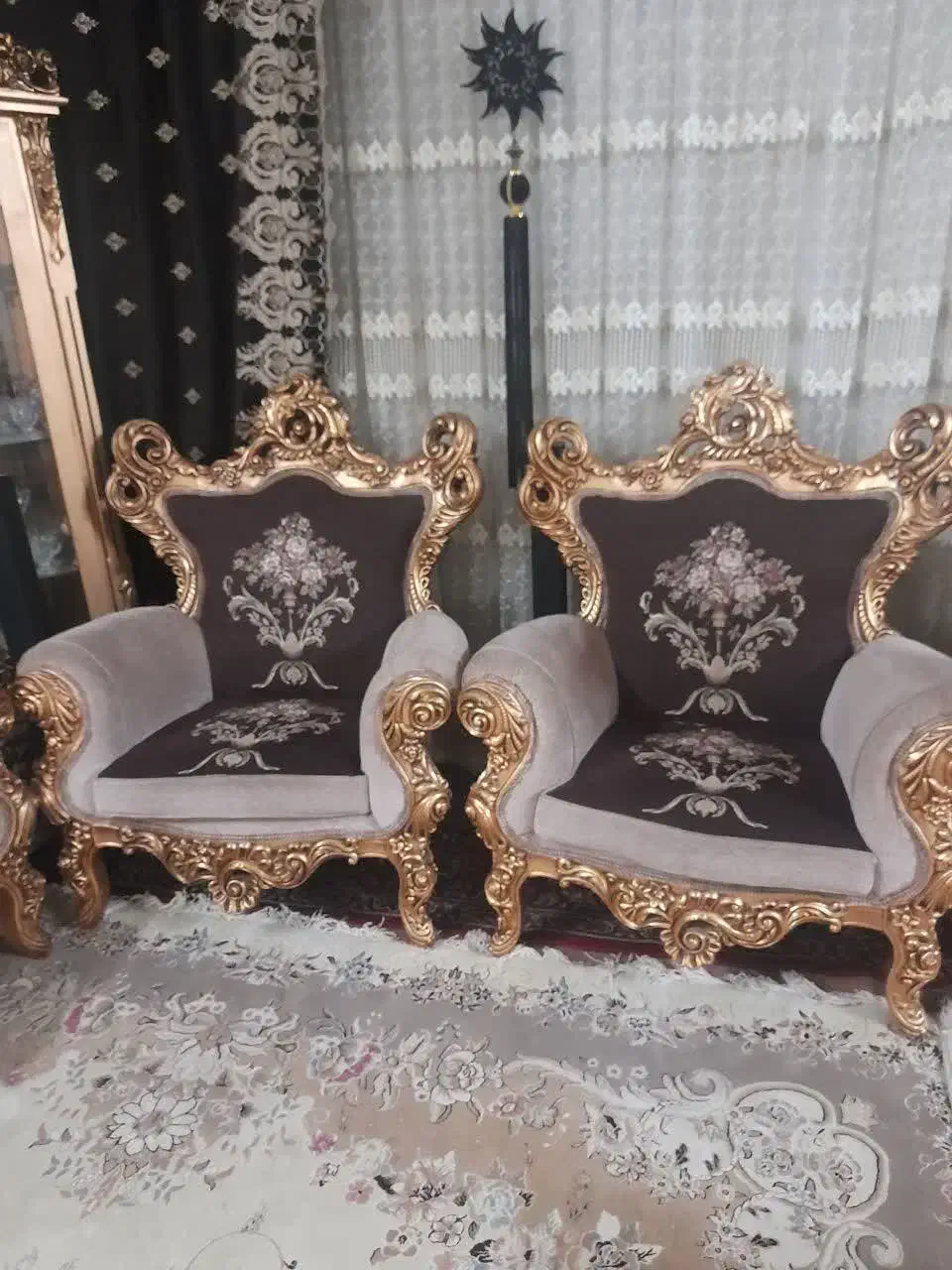 مبل سلطنتی|مبلمان خانگی و میز عسلی|بهارستان, |دیوار