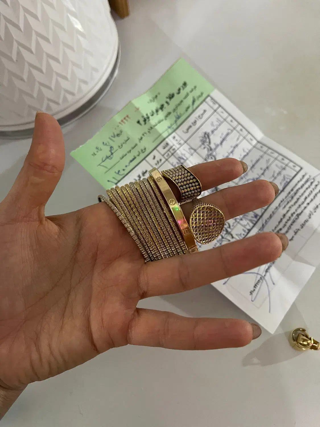 طلا|جواهرات|مسجد سلیمان, |دیوار