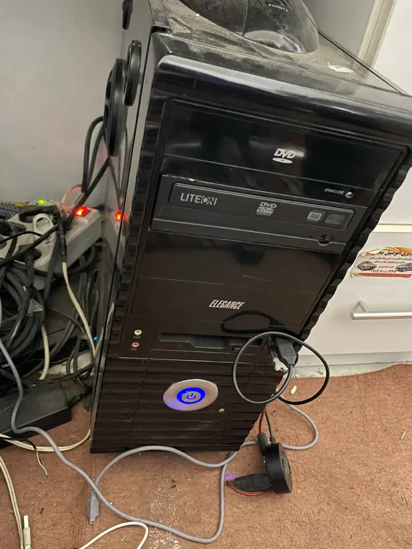 کامپیوتر با وسایل کامل|رایانه رومیزی|بانه, |دیوار