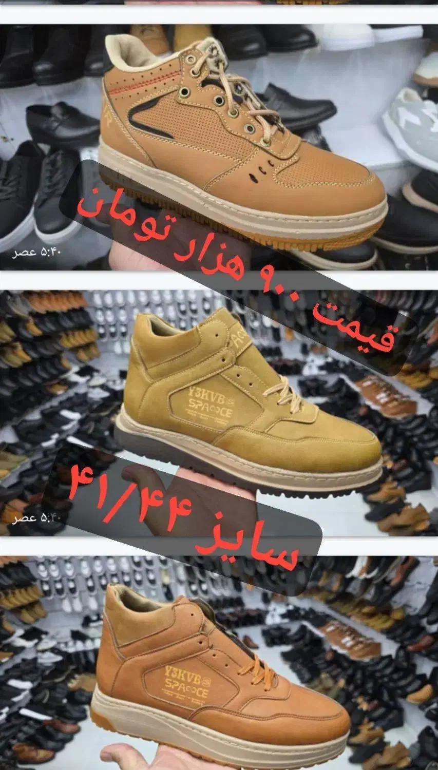 کفش فدک|کیف، کفش، کمربند|خوی, |دیوار