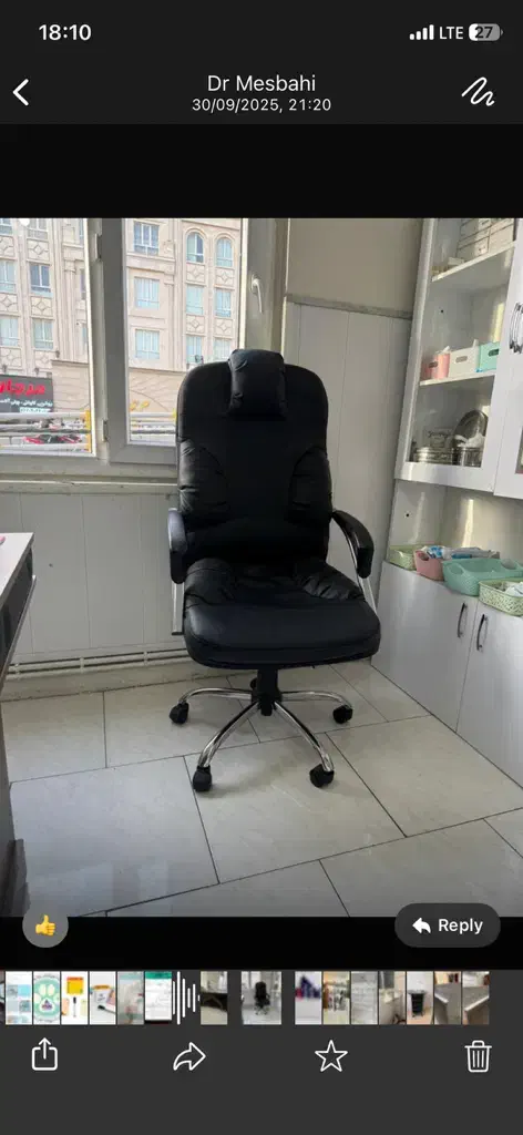 میز مدیریتی با یک عدد صندلی مدیریت|دفتر کار|تهران, تهرانپارس غربی|دیوار