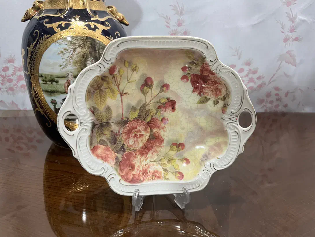 ظروف لمونژ کمیاب|ظروف سرو و پذیرایی|ری, صفاییه (چشمه علی)|دیوار