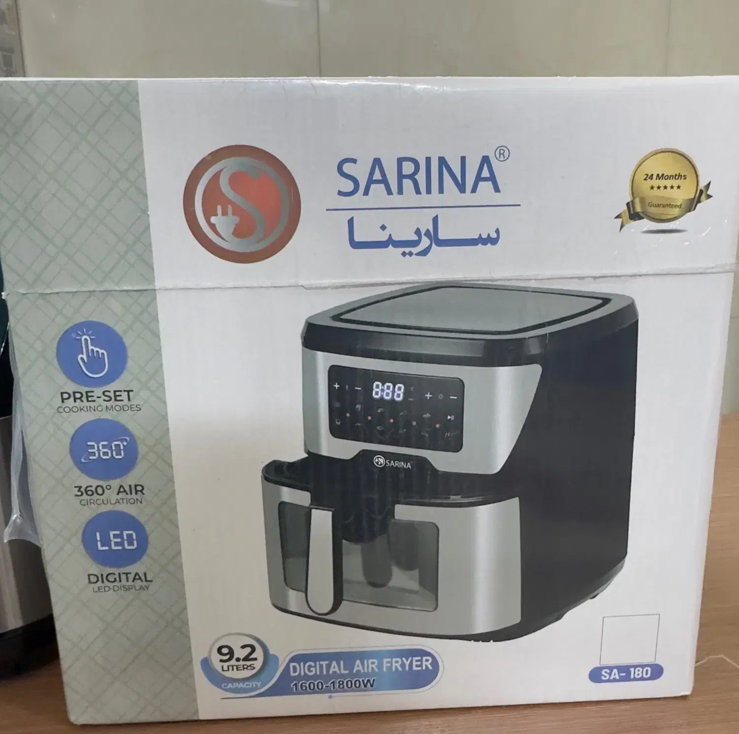 سرخکن سارینا مدل SA-180|سایر لوازم برقی|تهران, تهرانپارس جنوبی|دیوار