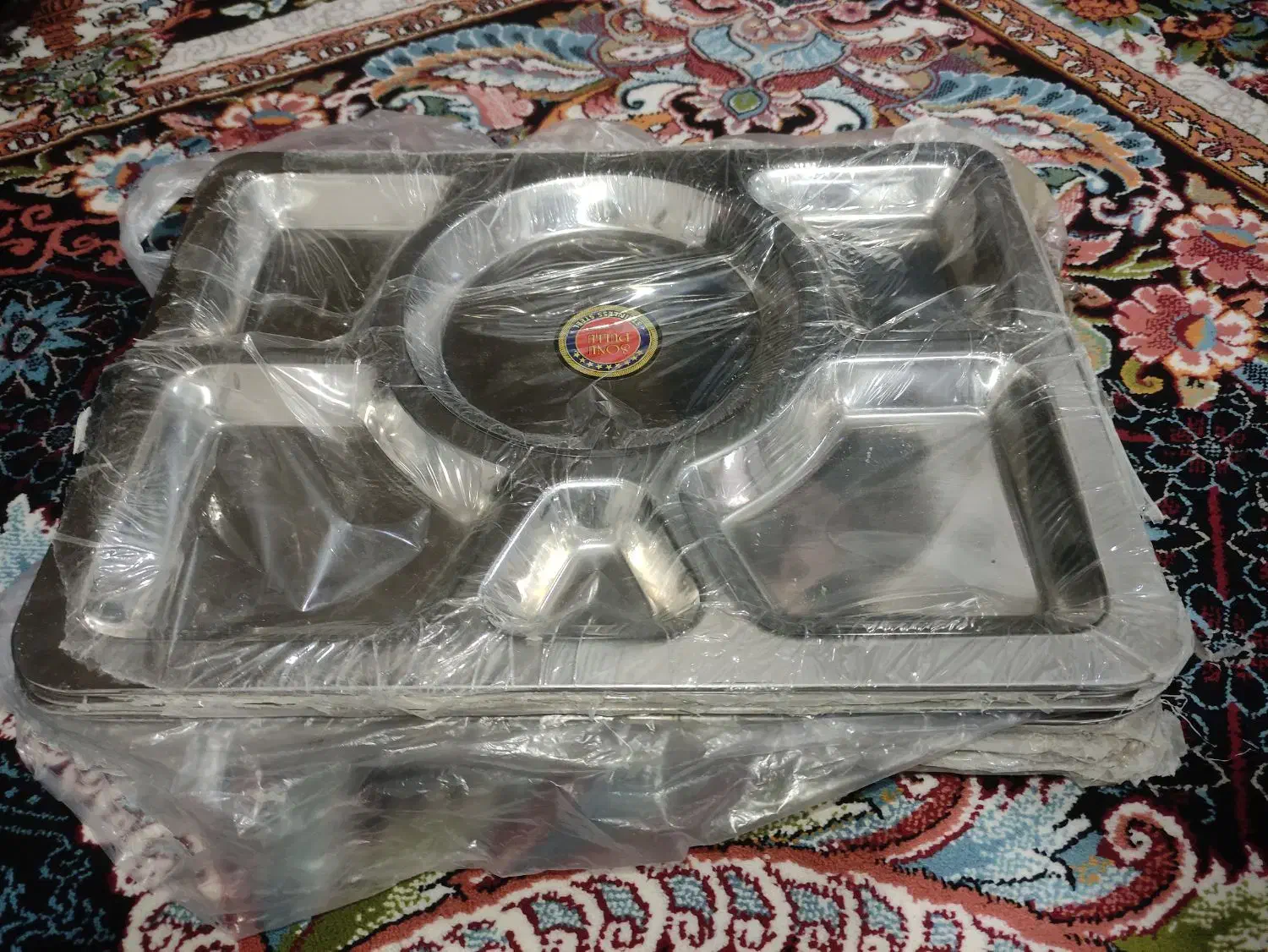 ۱۷عدد سینی سلف نو و پلمپ|ظروف سرو و پذیرایی|نورآباد, |دیوار