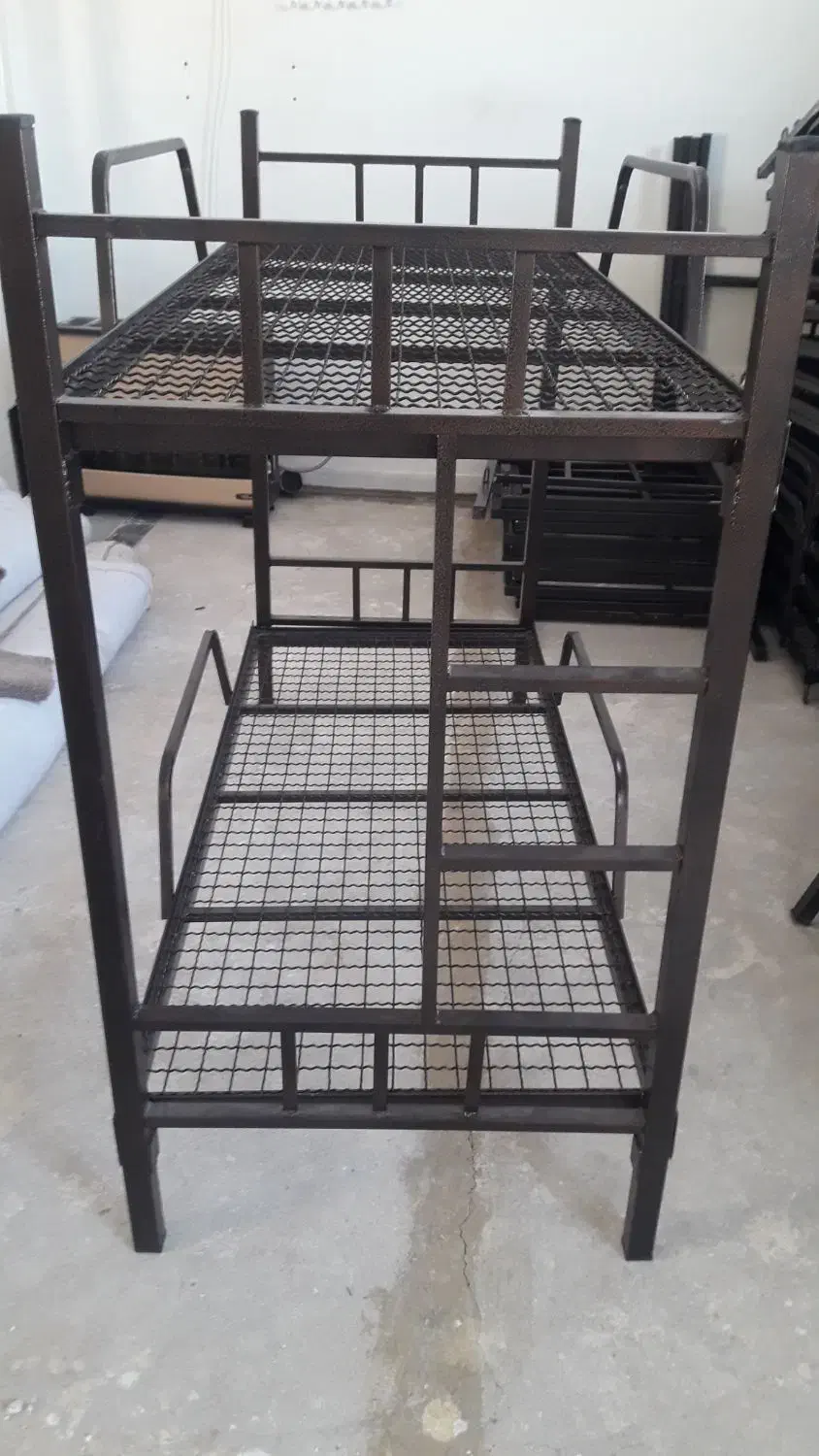 تختخواب دوطبقه فلزی|تخت و سرویس خواب|تبریز, |دیوار