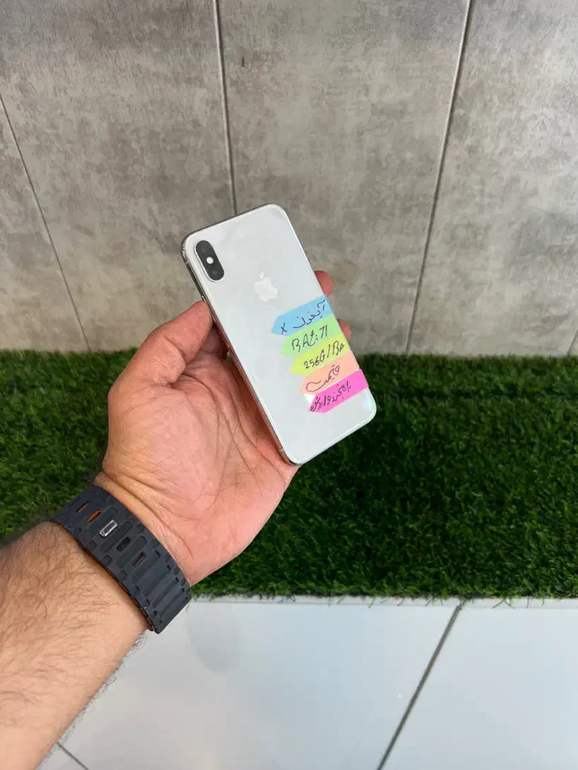 ایفون x 256 تمیز|موبایل|کرج, برغان|دیوار