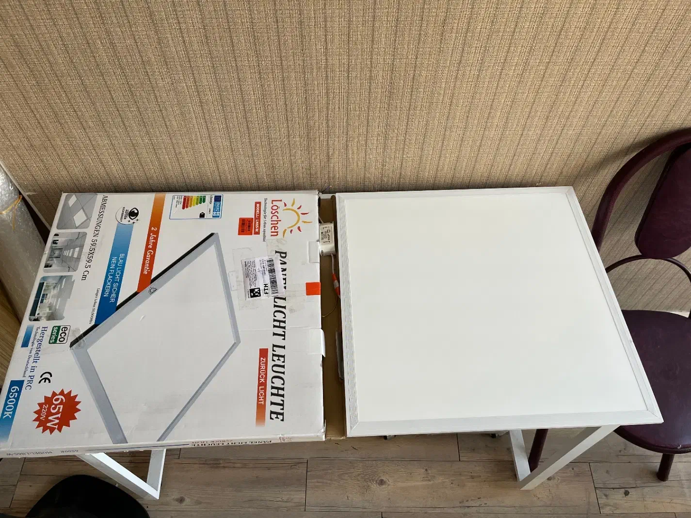 پنل سقفی ۶۰ در ۶۰ برند لوشن - ۶۵ وات|لامپ و چراغ|تهران, صادقیه|دیوار