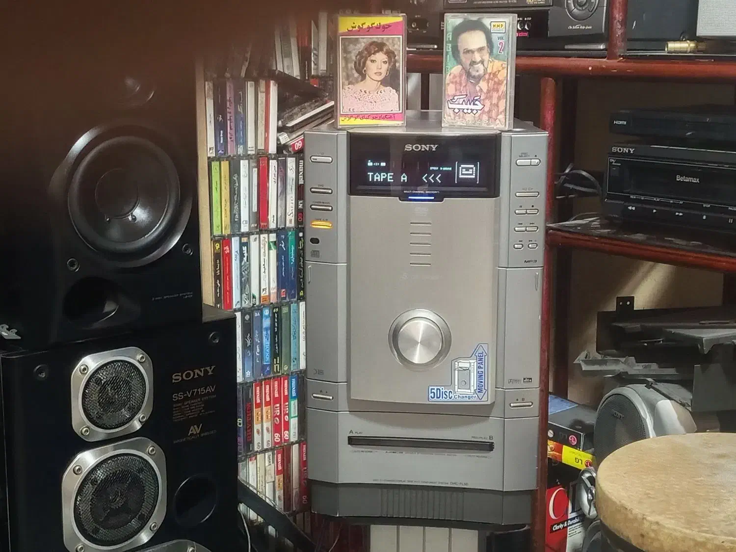 ضبط سونی DHC FL5D|سیستم صوتی خانگی|گرگان, |دیوار