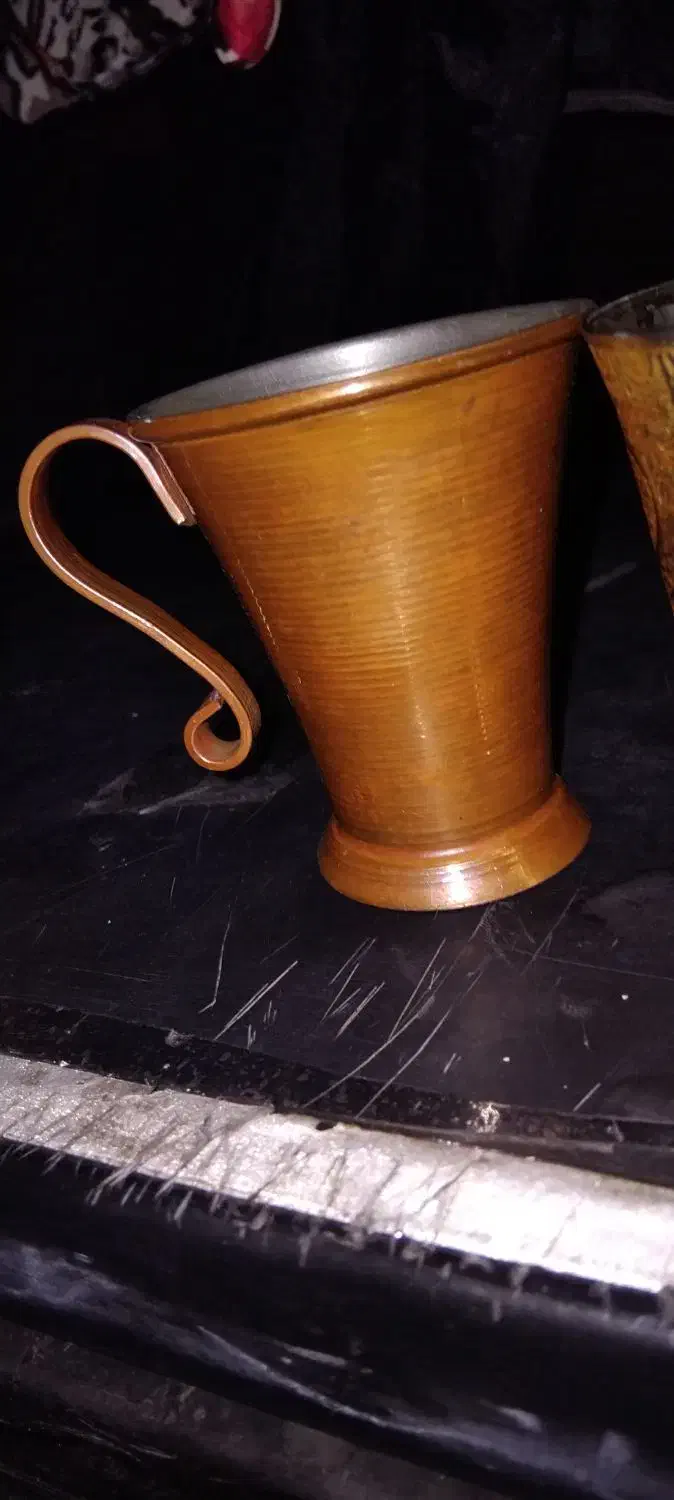 لیوان مسی|کلکسیون اشیاء عتیقه|تهران, والفجر (افسریه)|دیوار