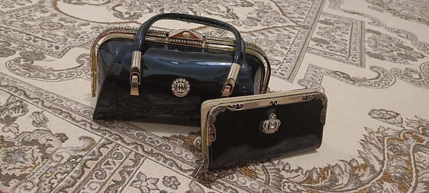 کیف مجلسی به همراه کیف پول|کیف، کفش، کمربند|سنقر, |دیوار