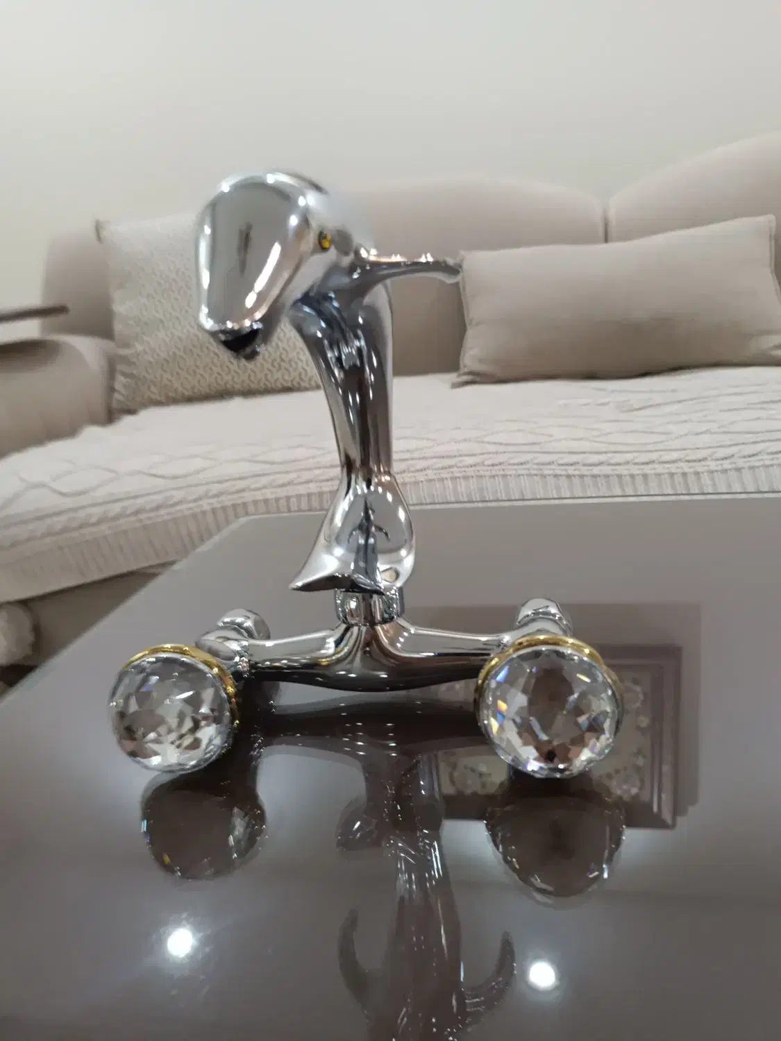 شیر آب دیواری  مدل دلفینی|لوازم سرویس بهداشتی|تهران, صادقیه|دیوار