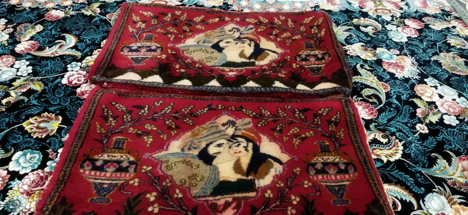 پشتی دست باف سنتی|پشتی|نیشابور, هفده شهریور|دیوار