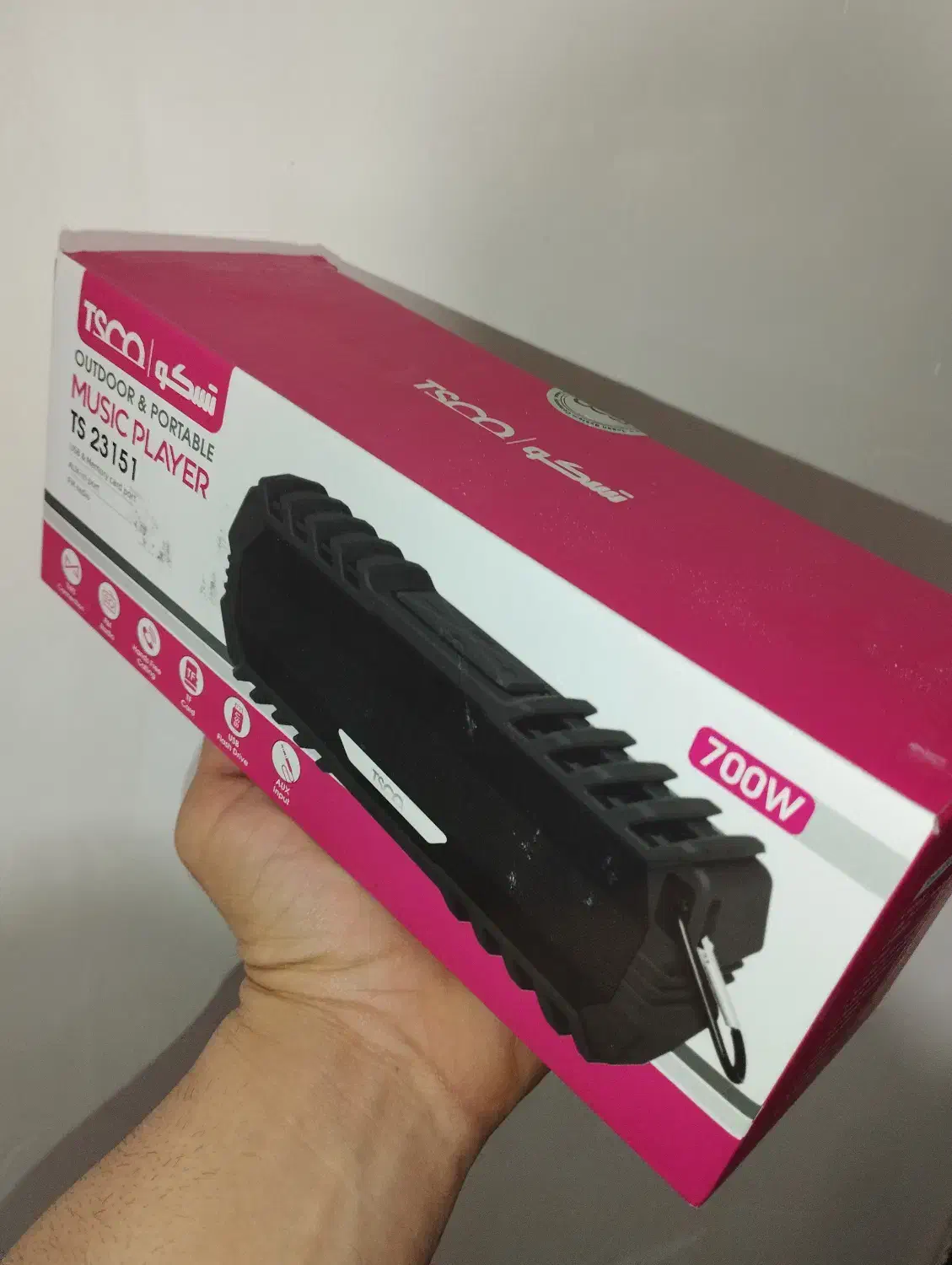 اسپیکر بلوتوثی TSCO|پخش‌کننده همراه|الیگودرز, |دیوار