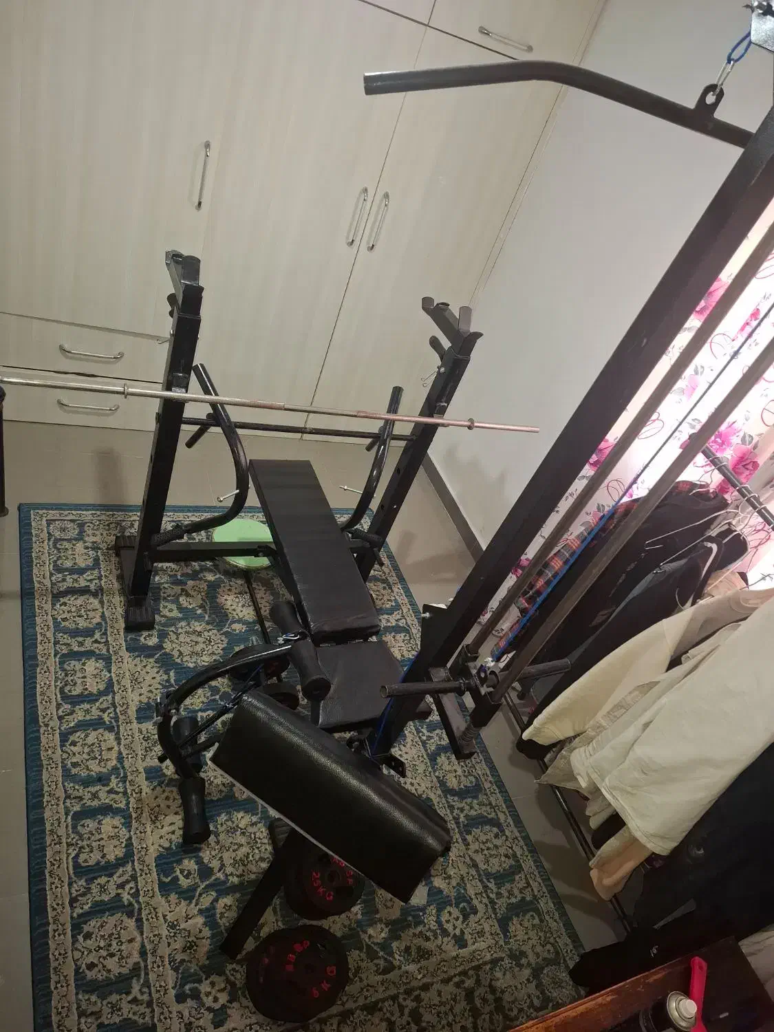 دستگاه چندکاره بدنسازی|تجهیزات ورزشی|سلمانشهر, |دیوار