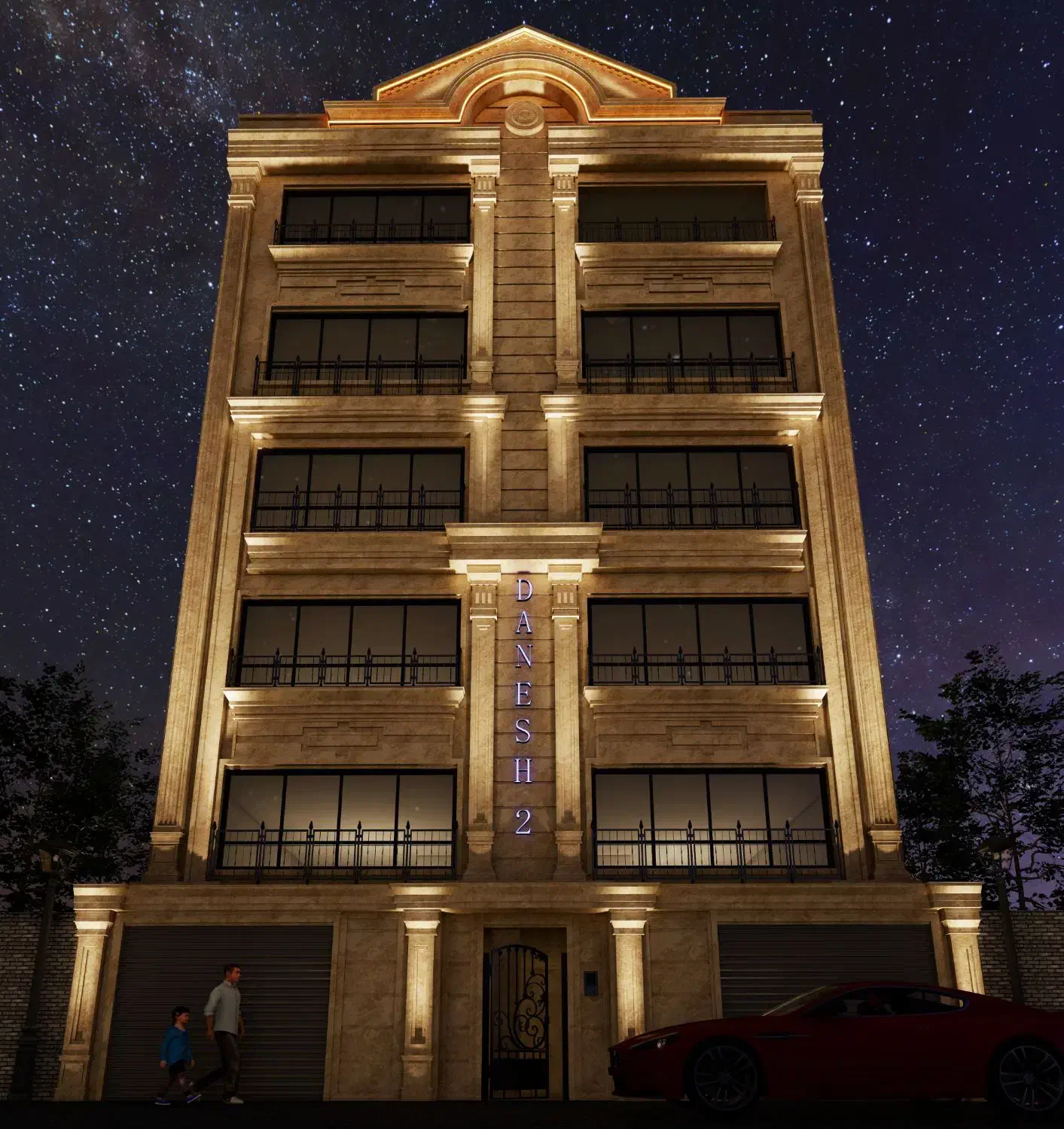 منزل مسکونی آپارتمانی طبقه یکم شمالی|پیش‌فروش املاک|آمل, |دیوار